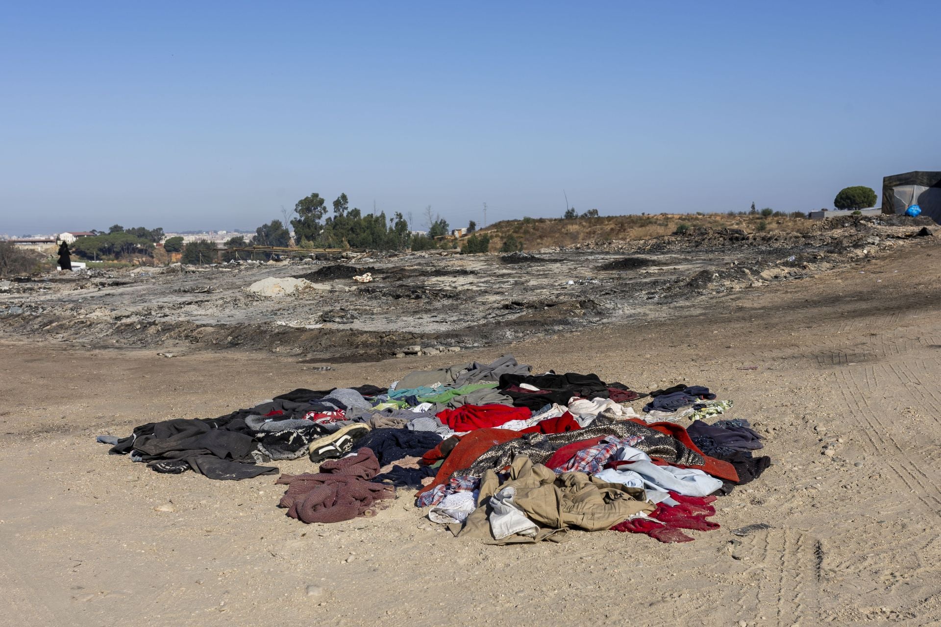 Así ha quedado el asentamiento chabolista de Palos tras el nuevo incendio