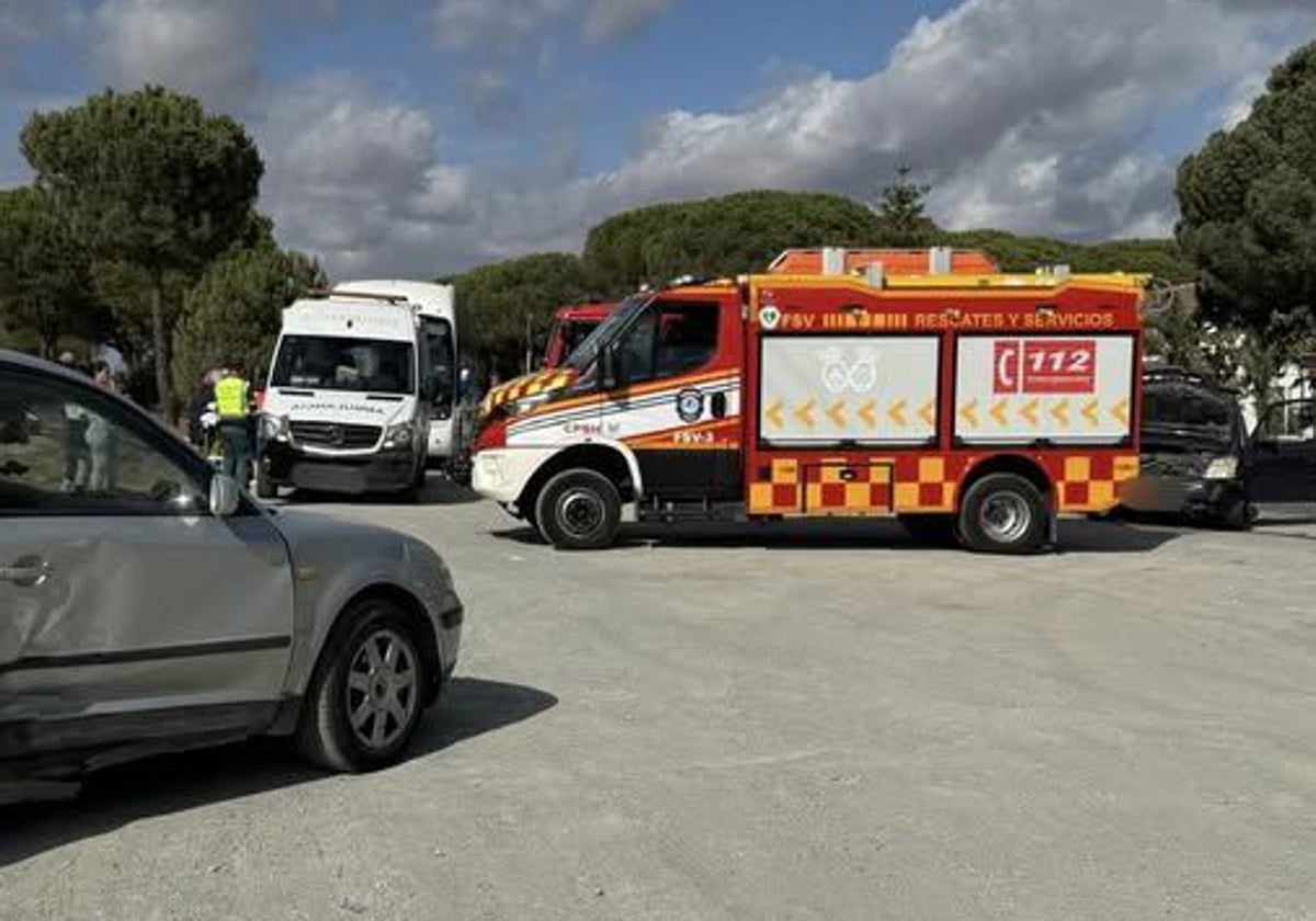 Fueron activados la Guardia Civil, mantenimiento, servicios sanitarios y bomberos del Consorcio