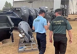 La Guardia Civil despliega un dispositivo junto a la GNR portuguesa para dar caza a los narcos implicados en la muerte de un cabo en el Guadiana