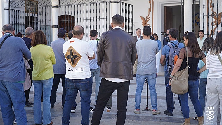 Imagen de la concentración en repulsa por el asesinato