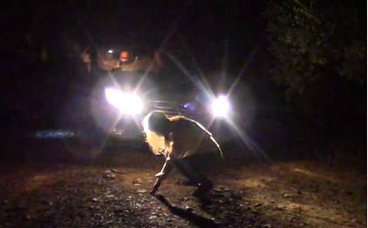 Imagen principal - Reconstrucciones realizadas en el lugar de los hechos