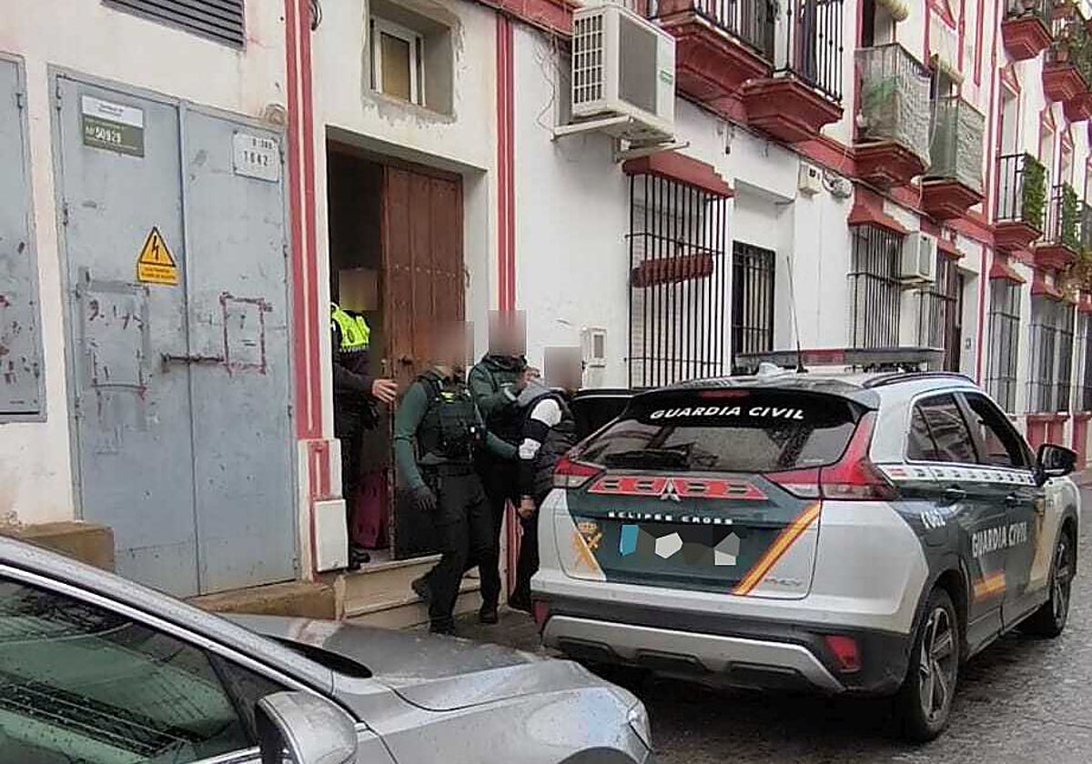 Momento de la detención