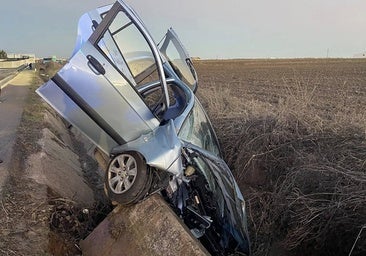 Accidente en Huelva: Excarcelan a una mujer que se salió de la vía con su turismo en La Palma