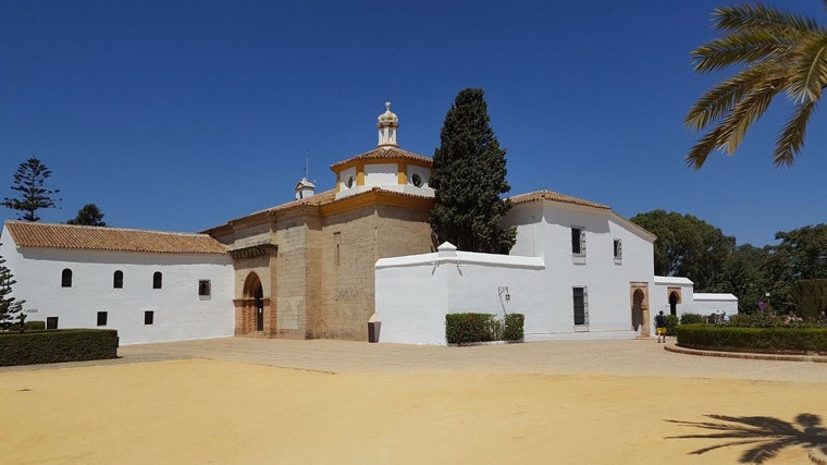 Imagen del exterior del Monasterio de La Rábida