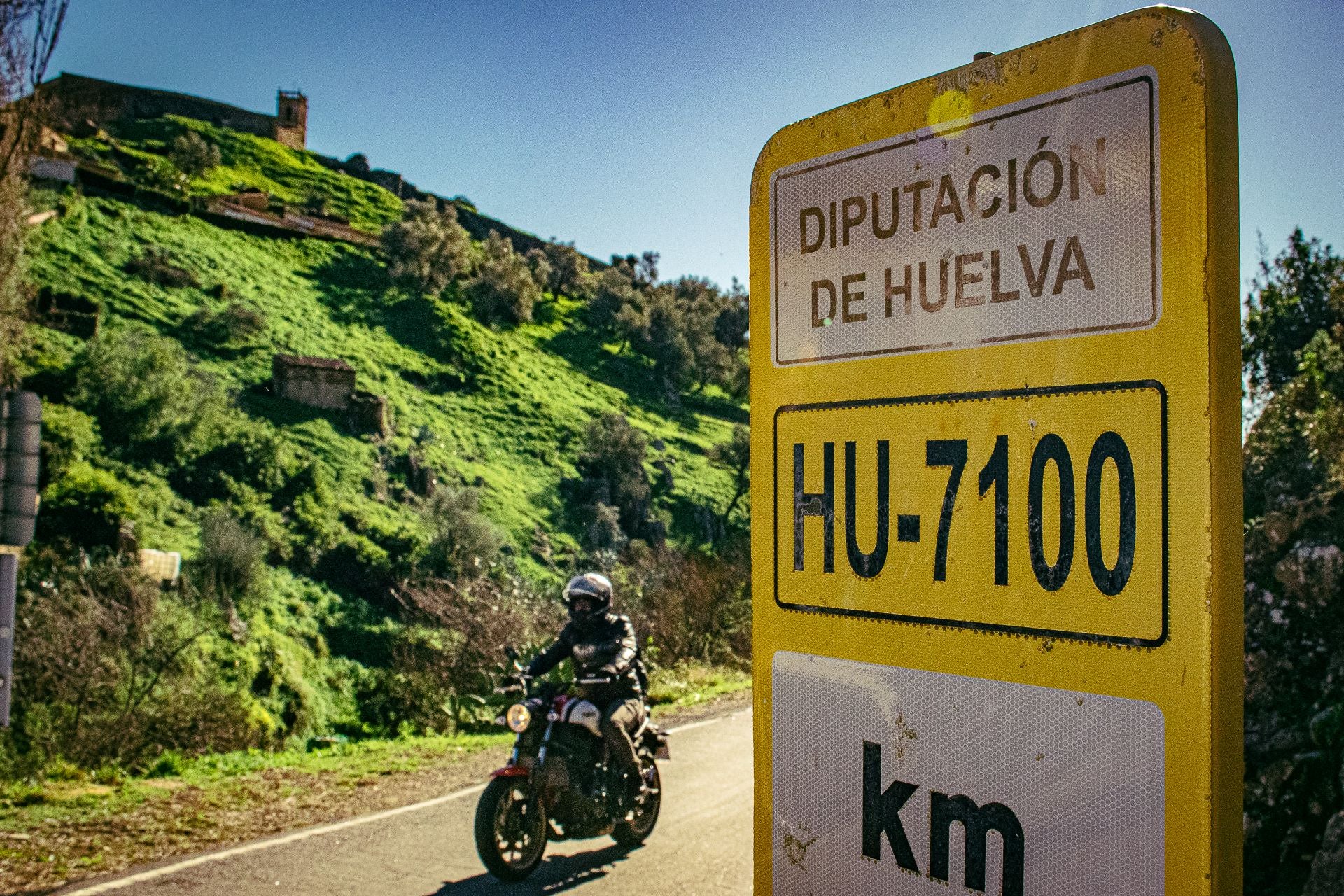 Carretera de Almonaster La Real