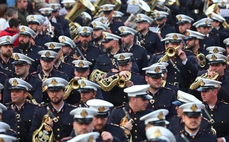 La banda del Rosario acompañará a la hermandad de Oración en el Huerto de Jerez