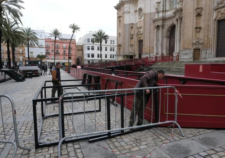 Cádiz sigue a la espera de resolución para aclarar el IVA de la sillas de Semana Santa