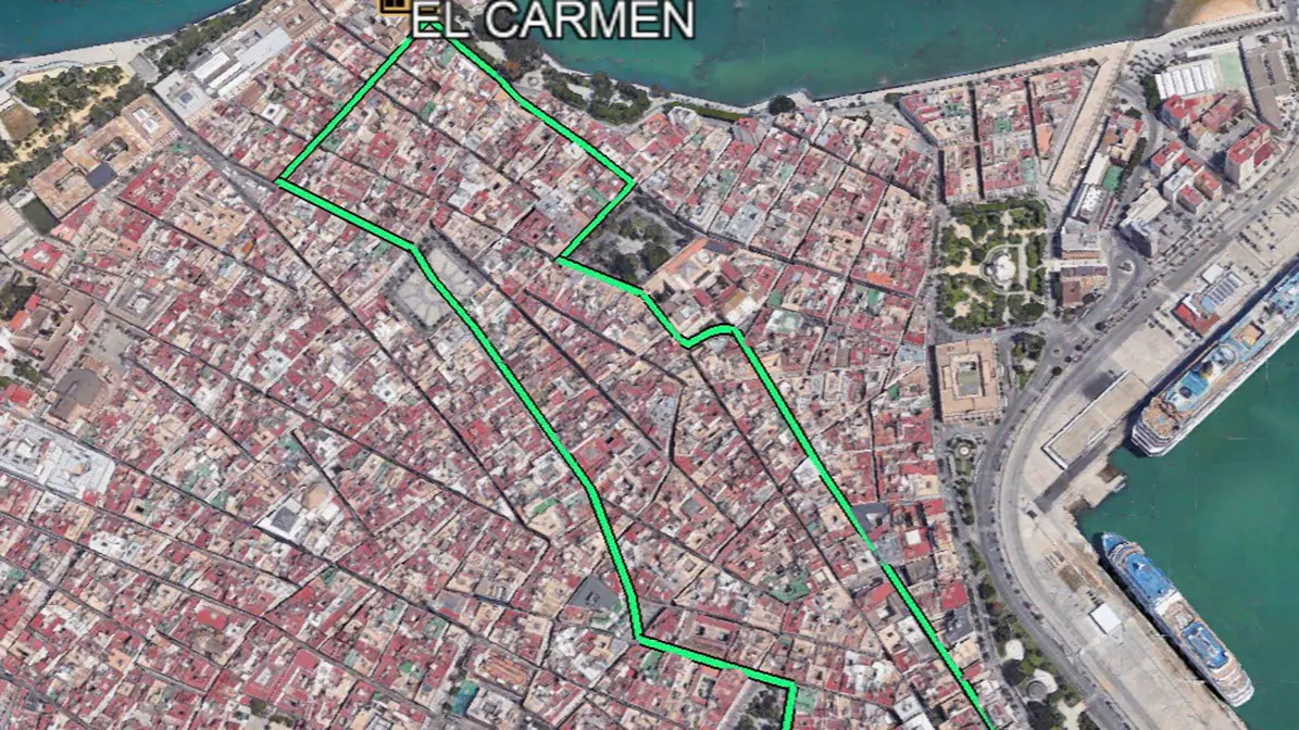 Horario e Itinerario del Prendimiento en la Semana Santa de Cádiz 2023