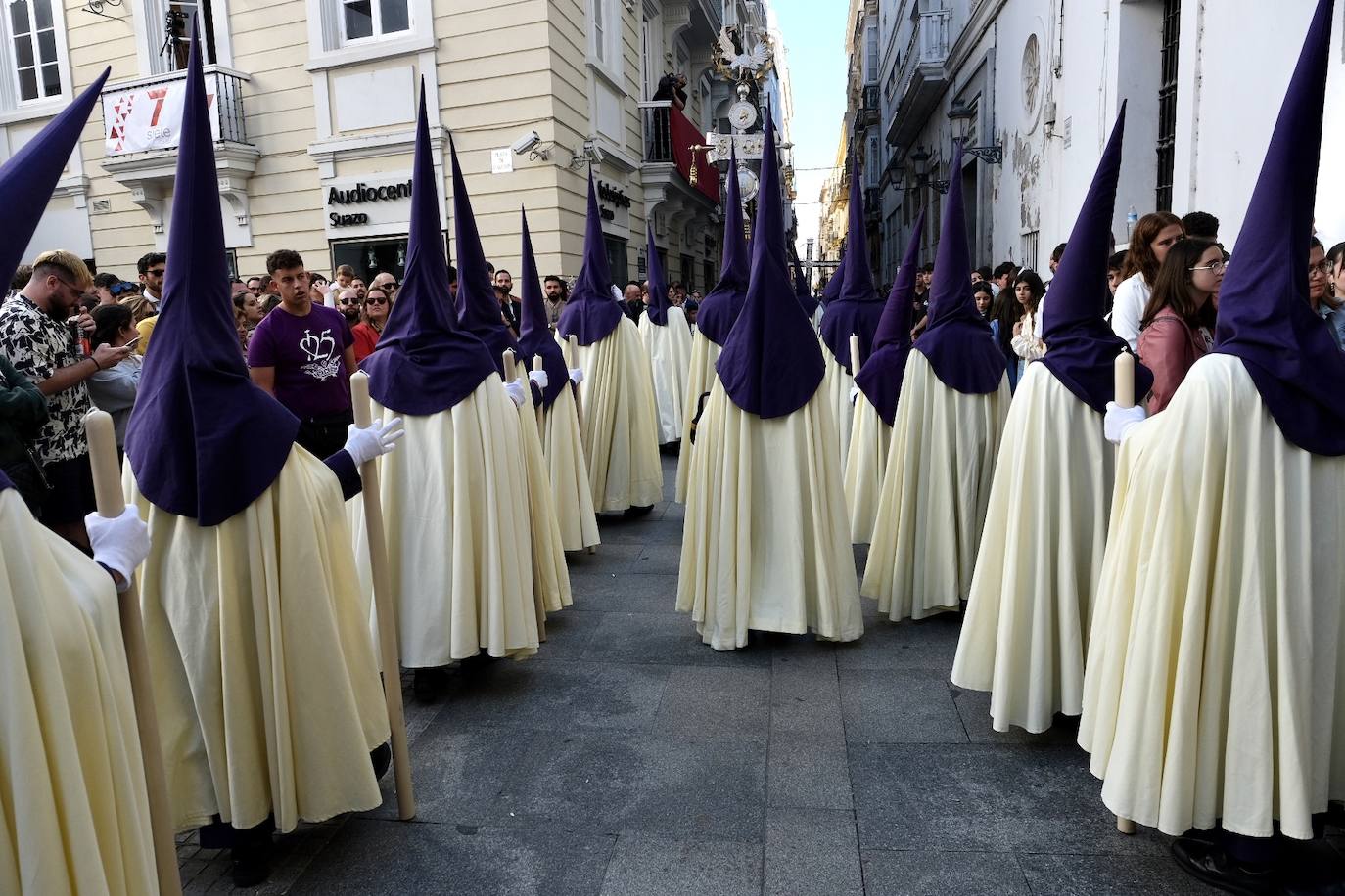 Fotos: el paso de Humildad y Paciencia de Cádiz en este Domingo de Ramos