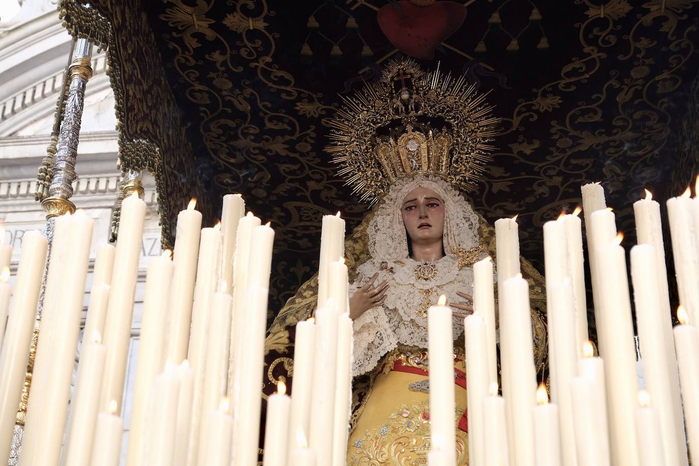 Fotos: el paso de Humildad y Paciencia de Cádiz en este Domingo de Ramos