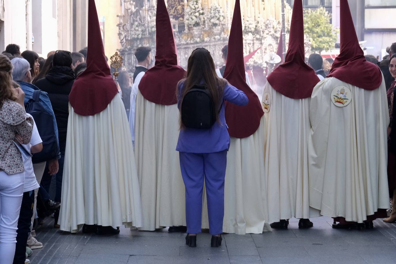 Fotos: el paso de Humildad y Paciencia de Cádiz en este Domingo de Ramos