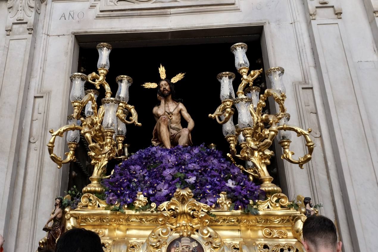 Fotos: el paso de Humildad y Paciencia de Cádiz en este Domingo de Ramos