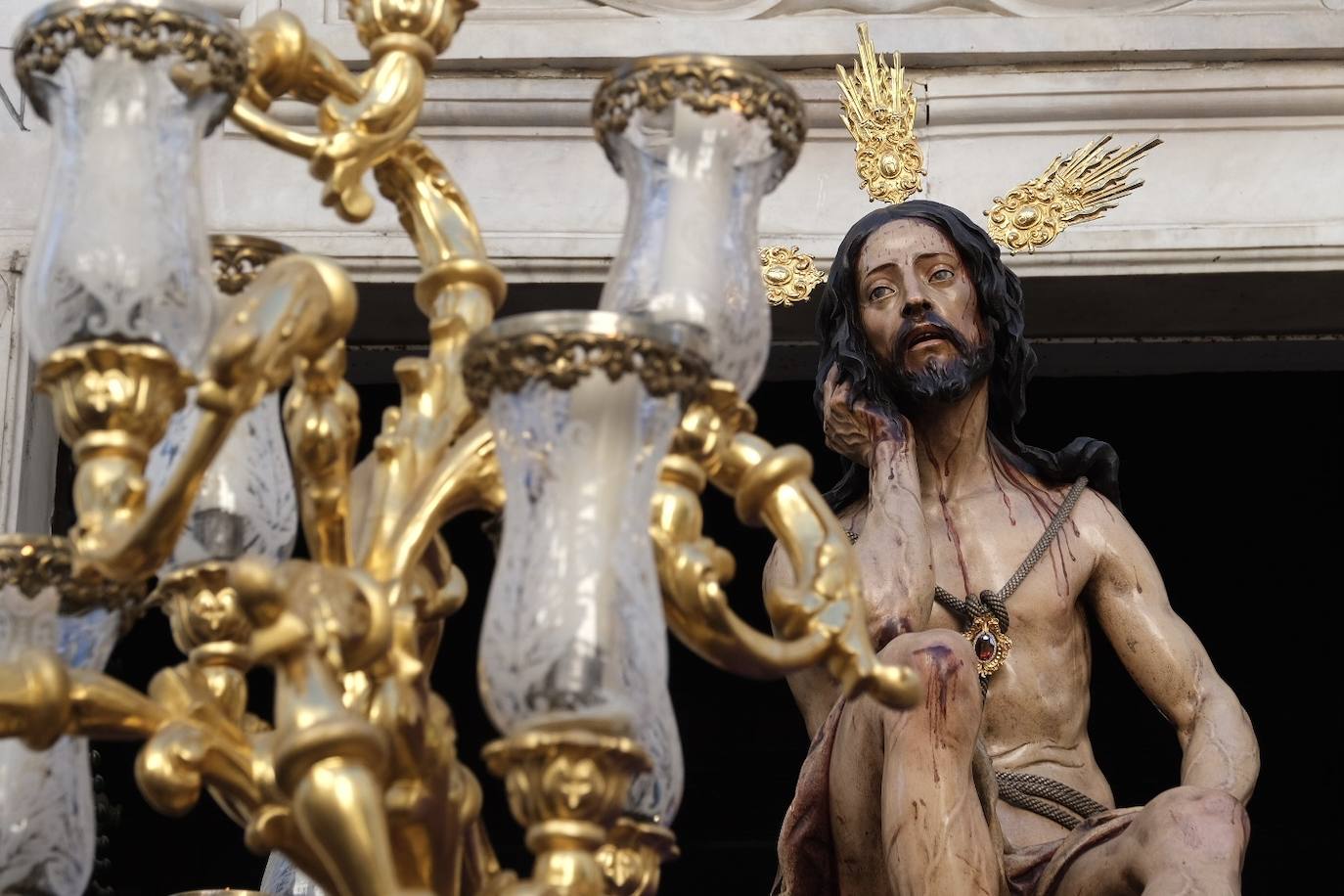 Fotos: el paso de Humildad y Paciencia de Cádiz en este Domingo de Ramos