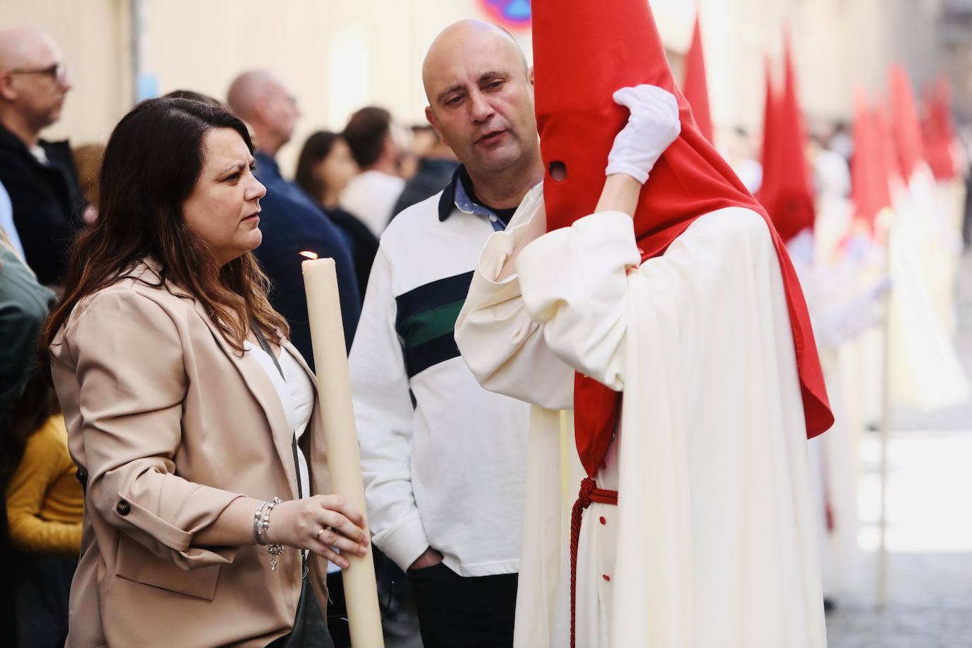 Fotos: Las Penas y su andar por las calles de Cádiz en este Domingo de Ramos