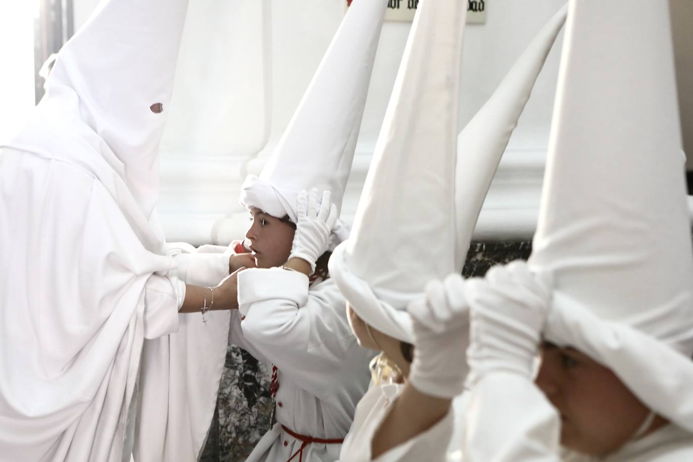 Fotos: La Sagrada Cena en su desfile del Domingo de Ramos en Cádiz