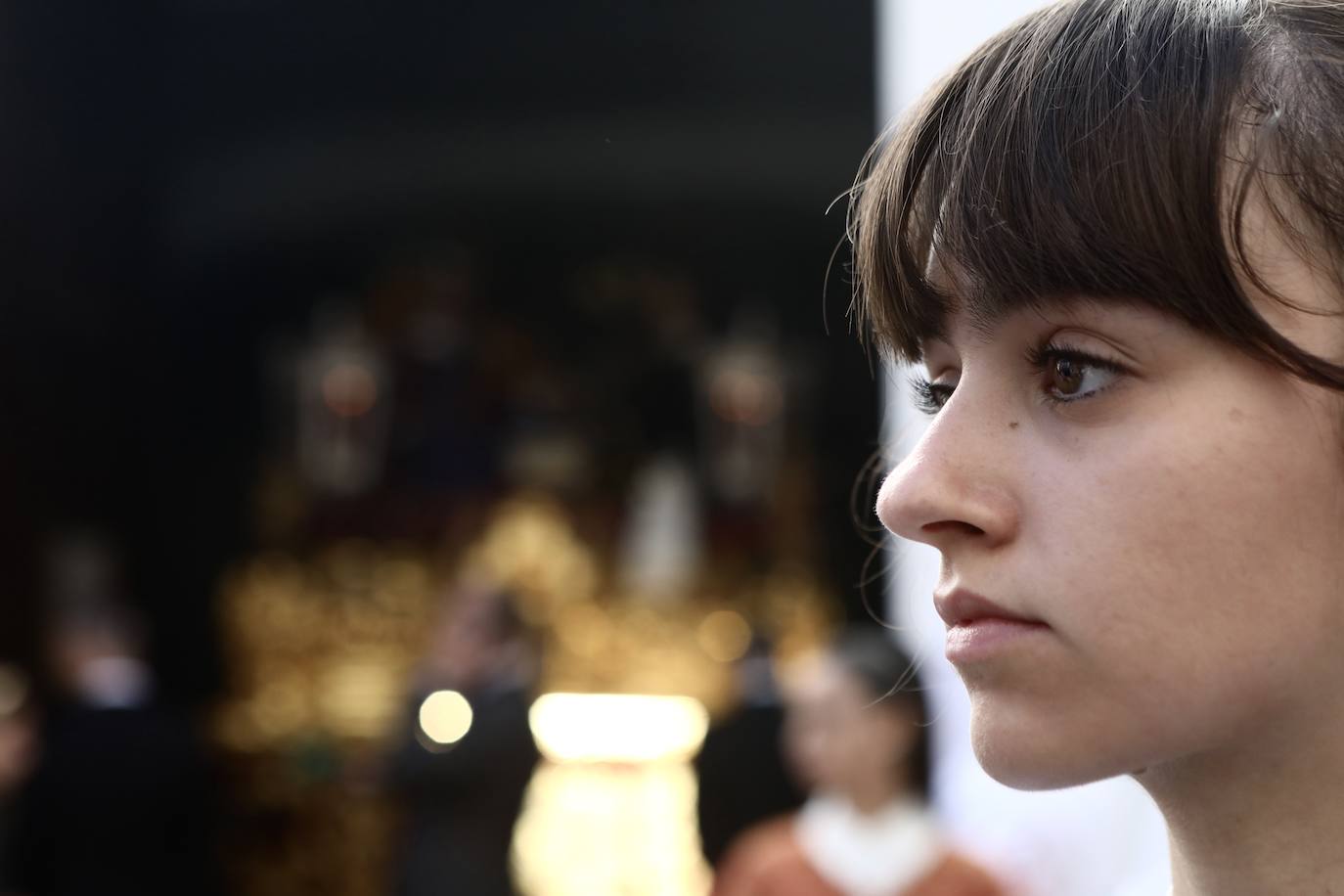 Fotos: La Sagrada Cena en su desfile del Domingo de Ramos en Cádiz