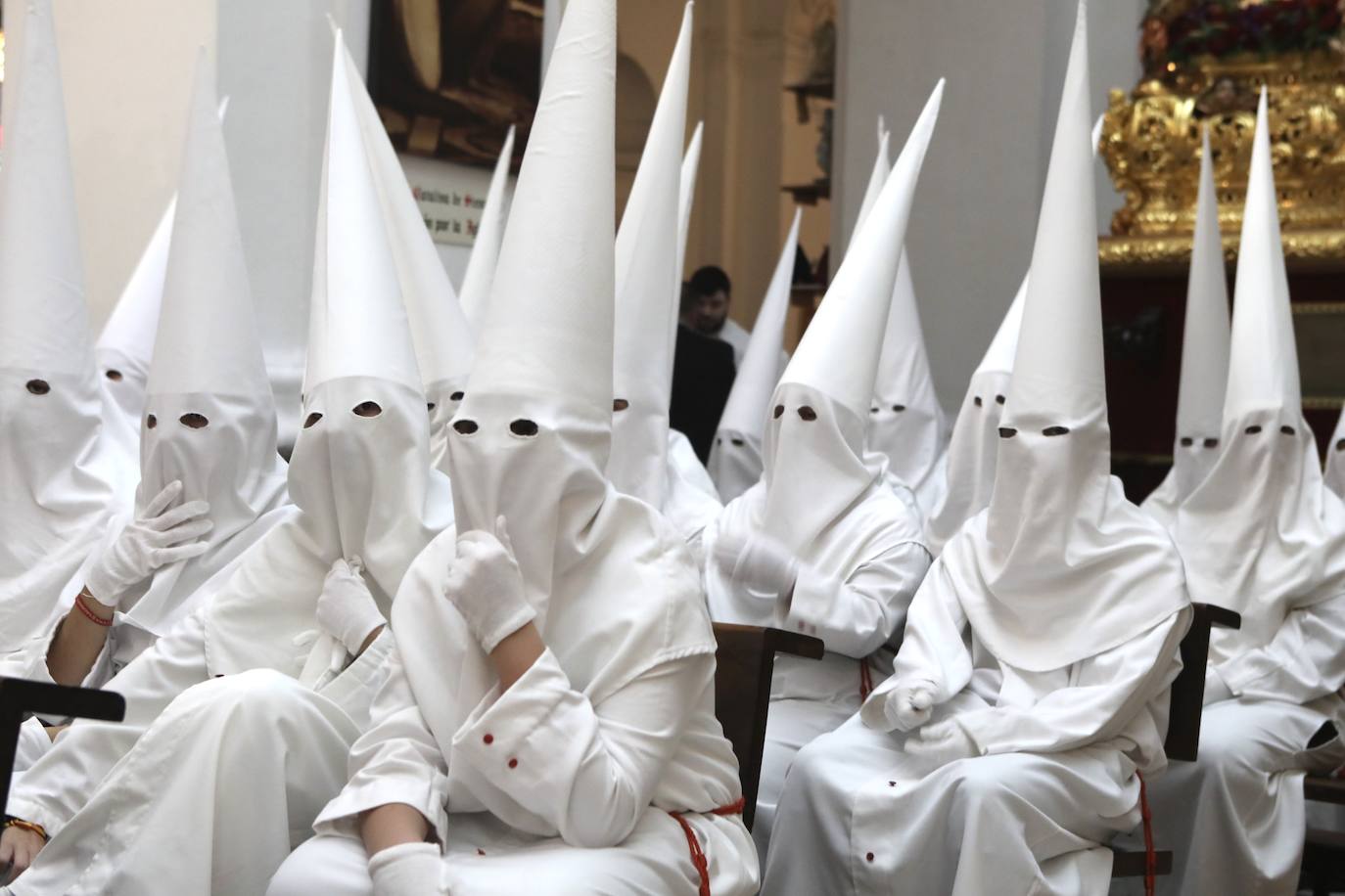 Fotos: La Sagrada Cena en su desfile del Domingo de Ramos en Cádiz