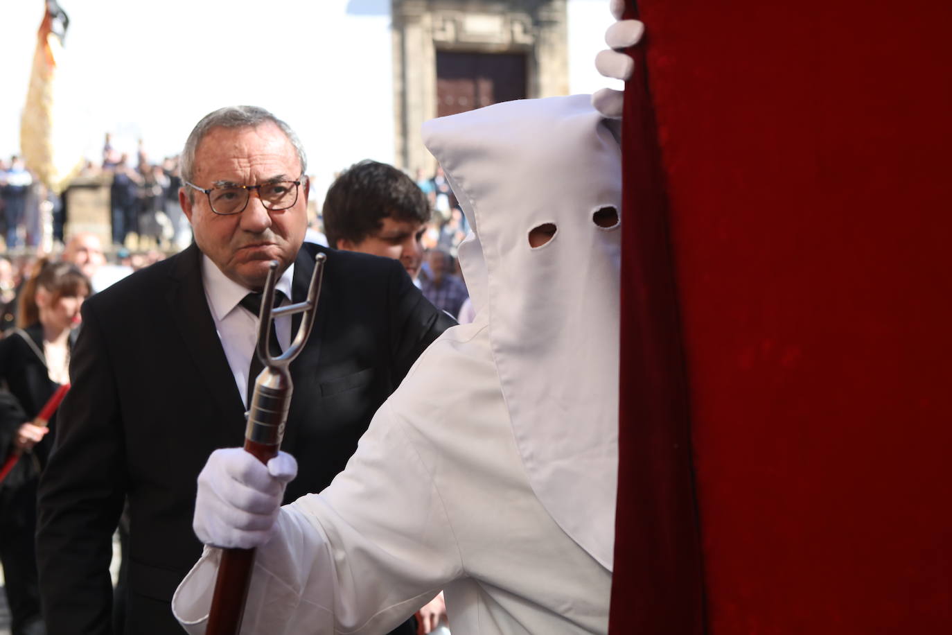 Fotos: La Sagrada Cena en su desfile del Domingo de Ramos en Cádiz