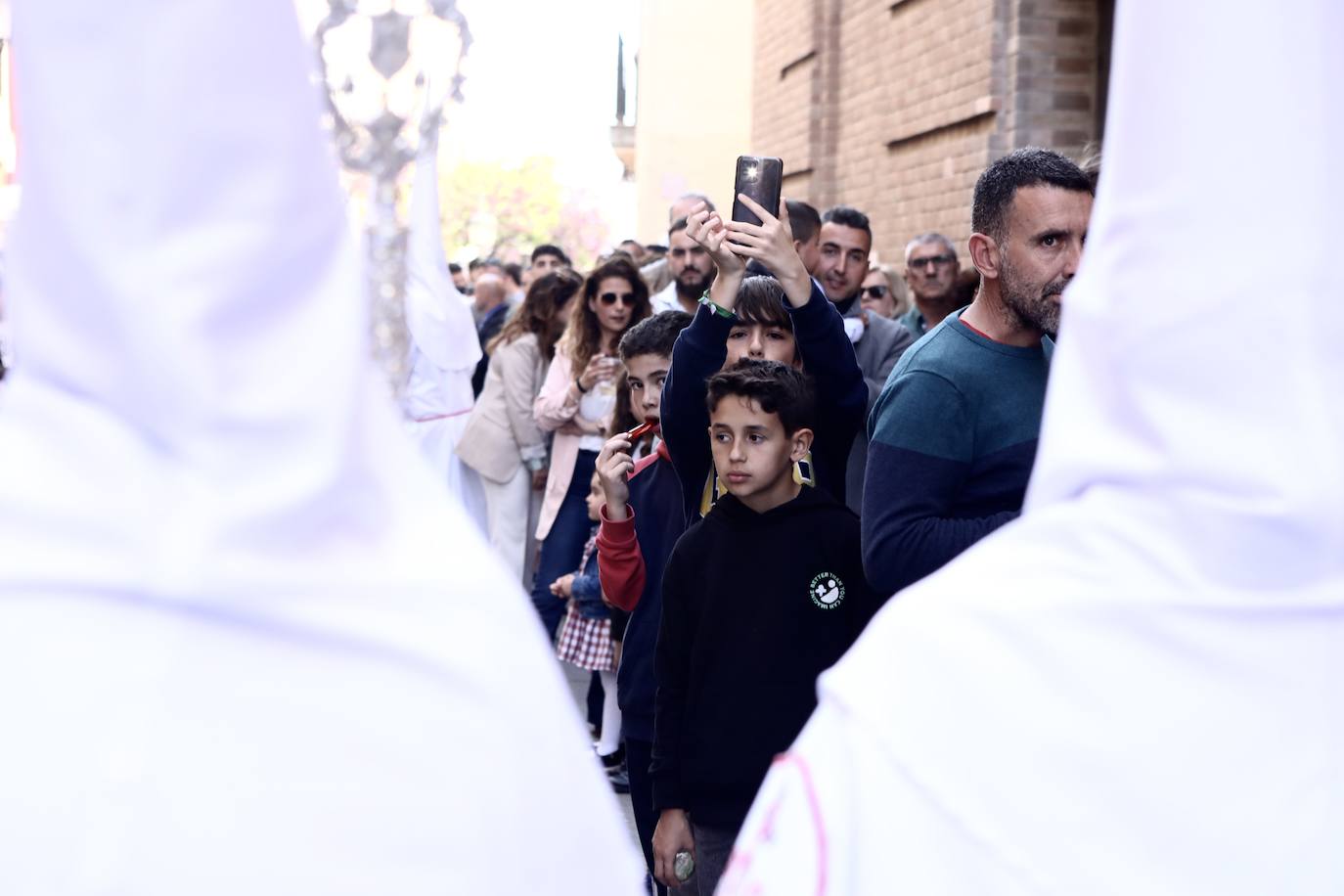 Fotos: La Sagrada Cena en su desfile del Domingo de Ramos en Cádiz