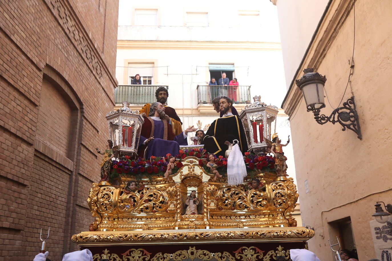 Fotos: La Sagrada Cena en su desfile del Domingo de Ramos en Cádiz