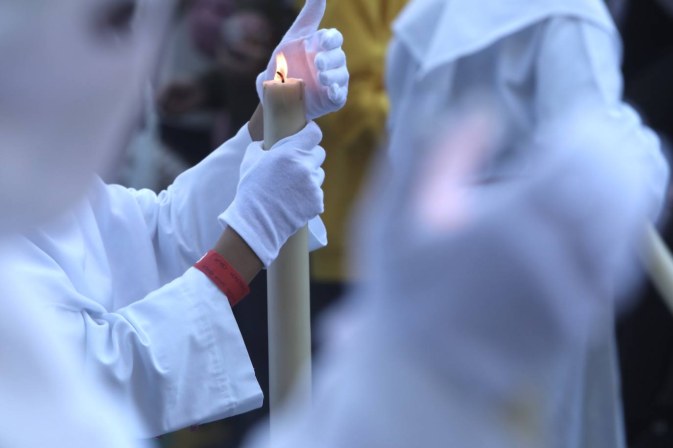 Fotos: La Sagrada Cena en su desfile del Domingo de Ramos en Cádiz