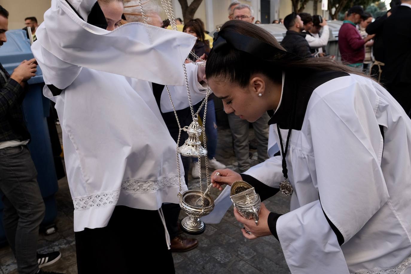 Fotos: El Caminito, el Miércoles Santo en Cádiz