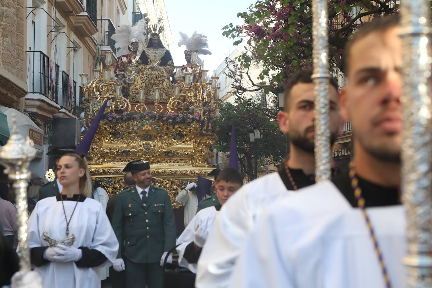 Fotos: La Cigarrera, el Miércoles Santo en Cádiz