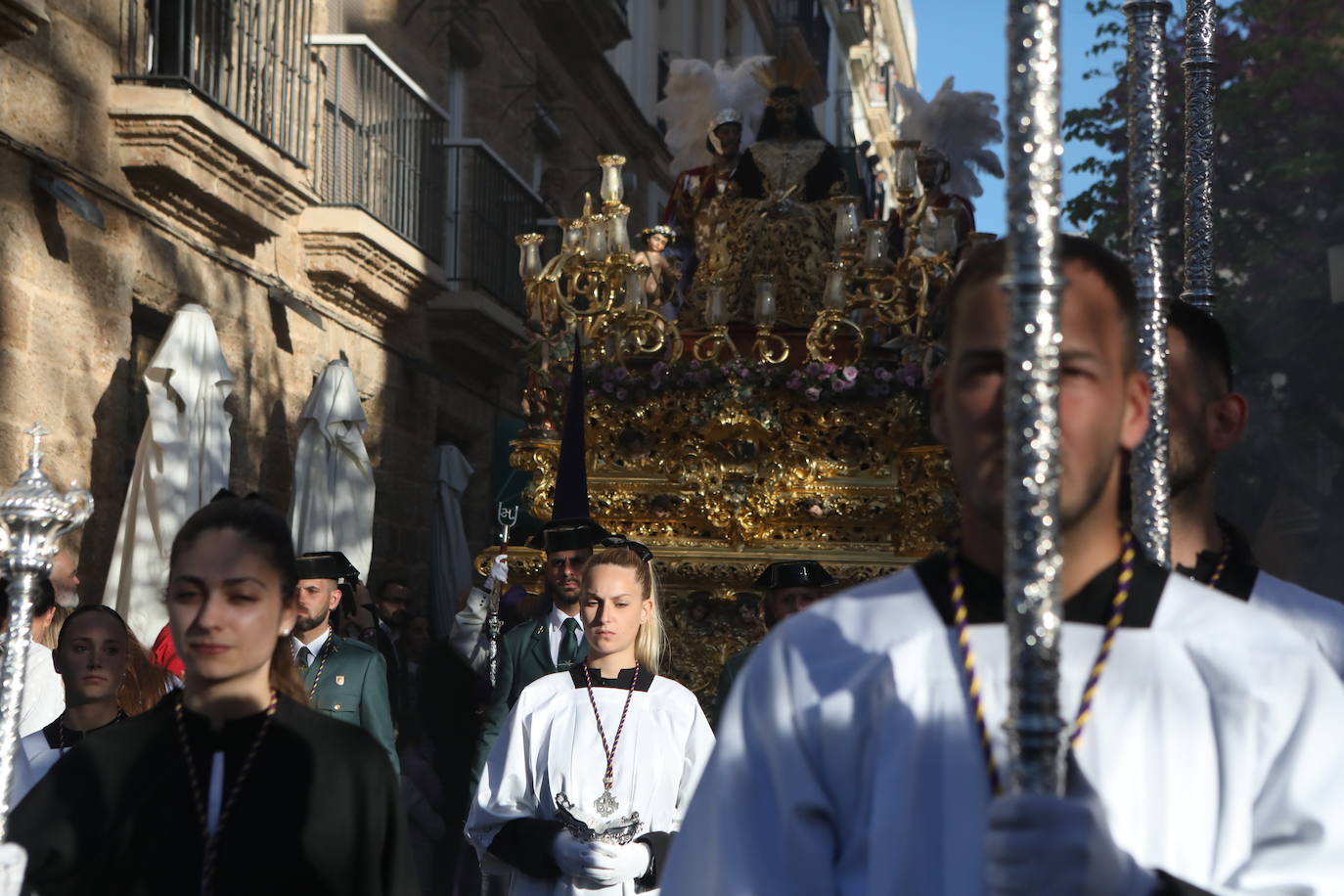 Fotos: La Cigarrera, el Miércoles Santo en Cádiz