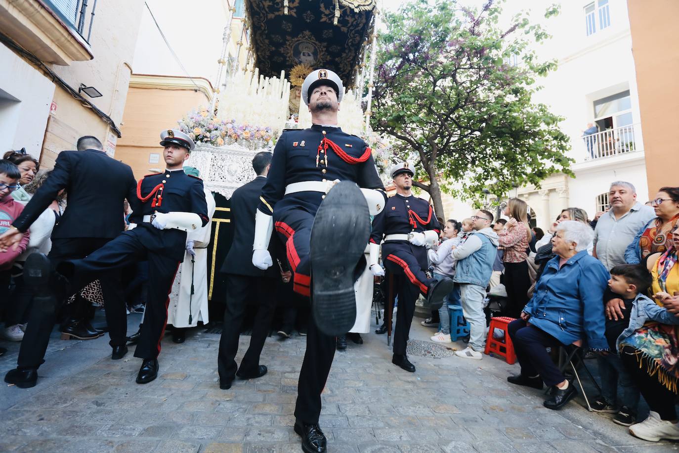 Fotos: La Cigarrera, el Miércoles Santo en Cádiz