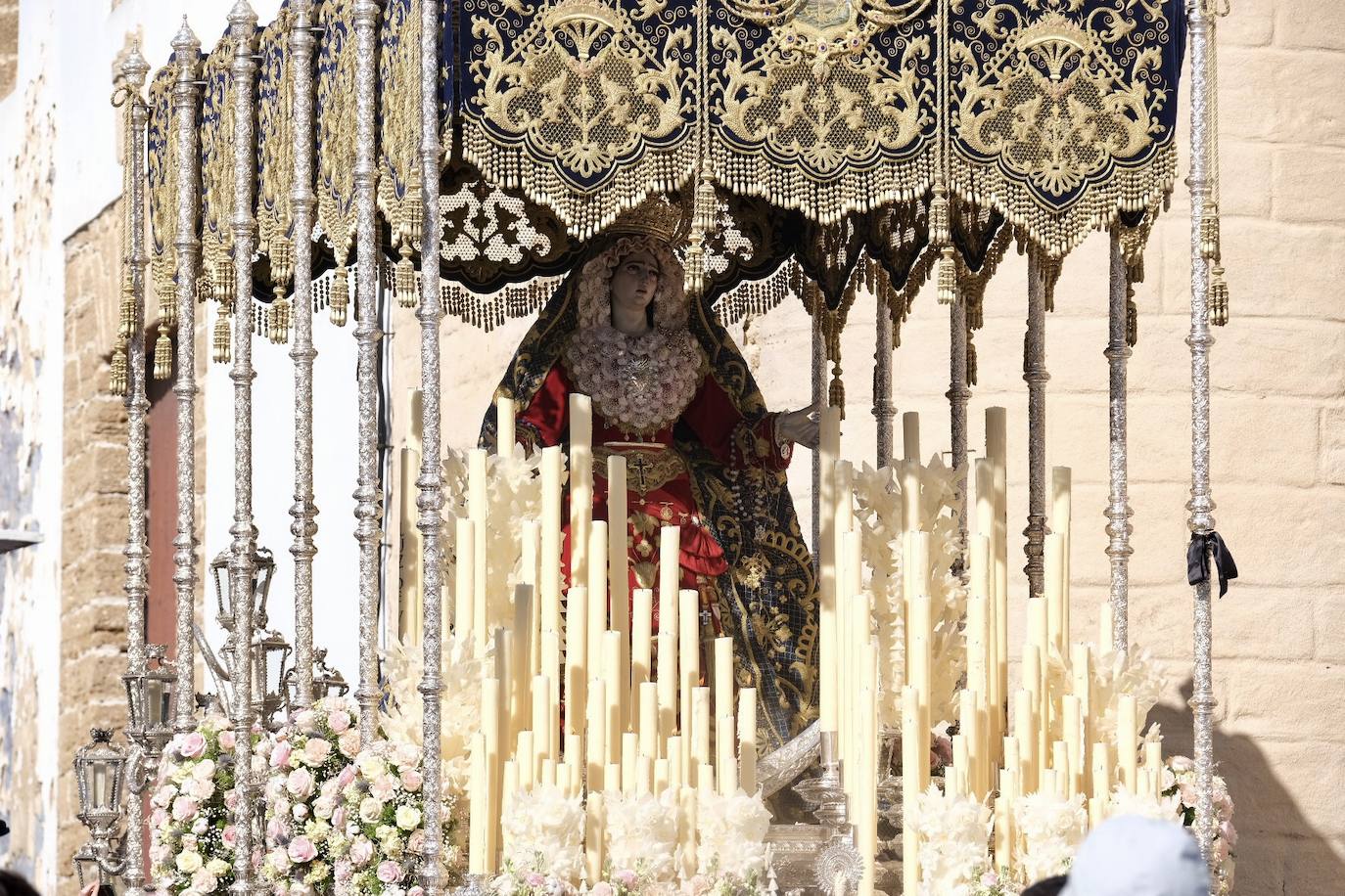 Fotos: Las Aguas, el Miércoles Santo en Cádiz