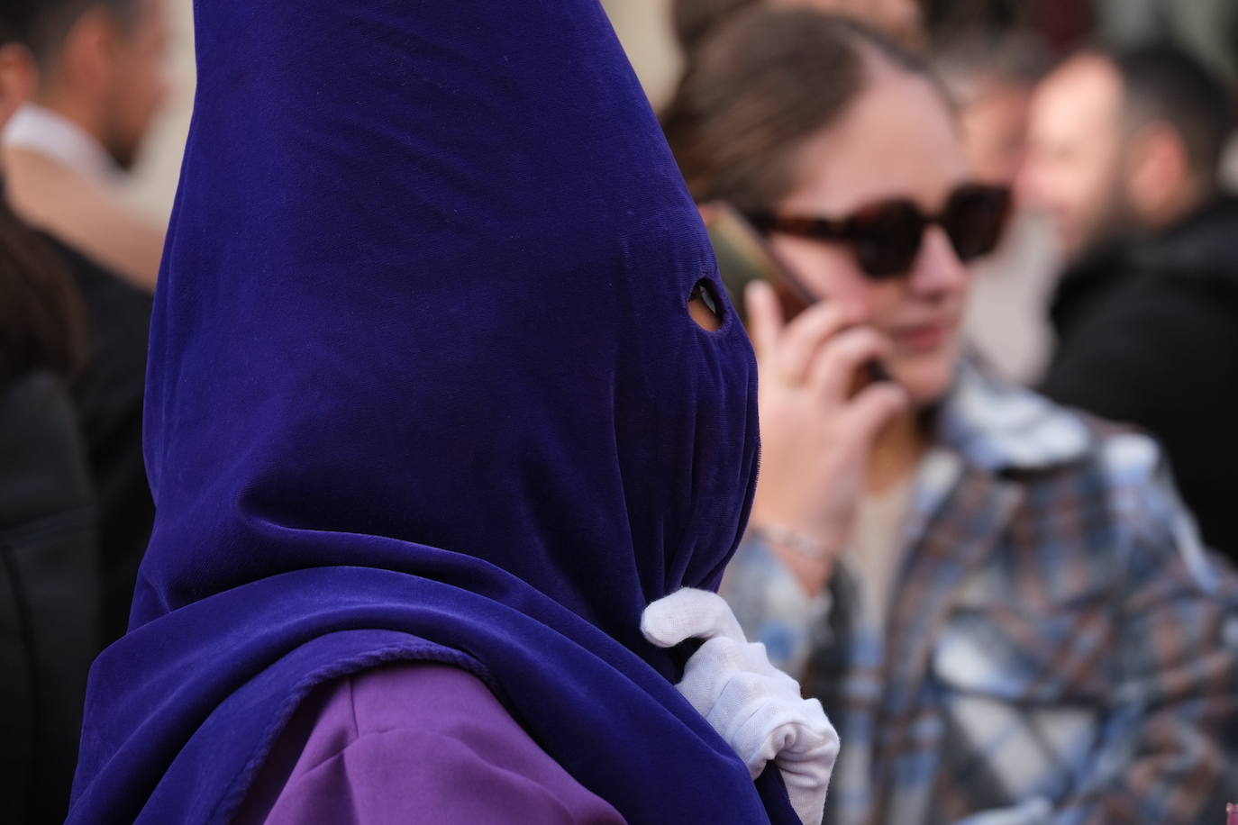 Fotos: Afligidos, el Jueves Santo en Cádiz