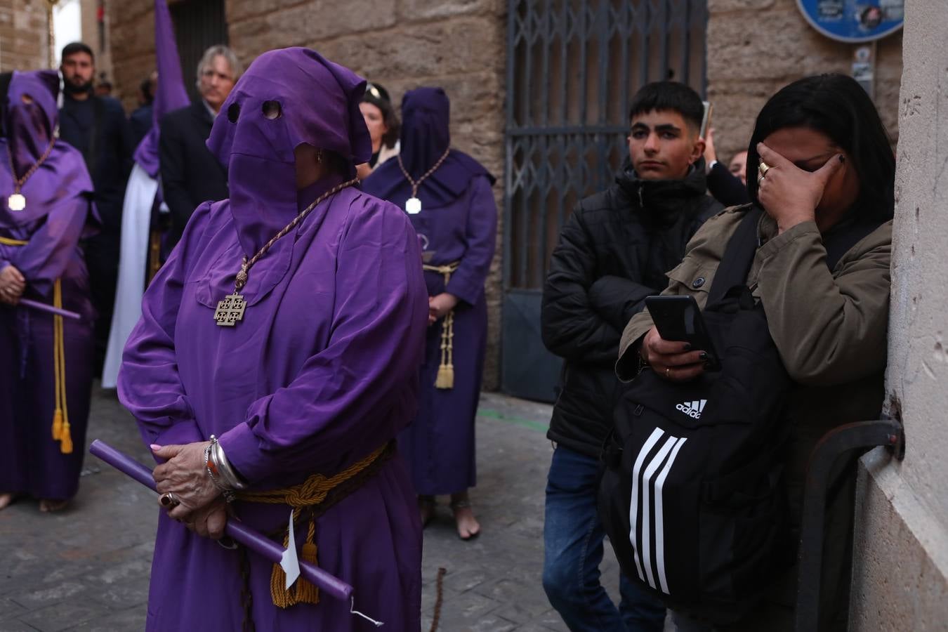 Fotos: Nazareno, el Jueves Santo en Cádiz