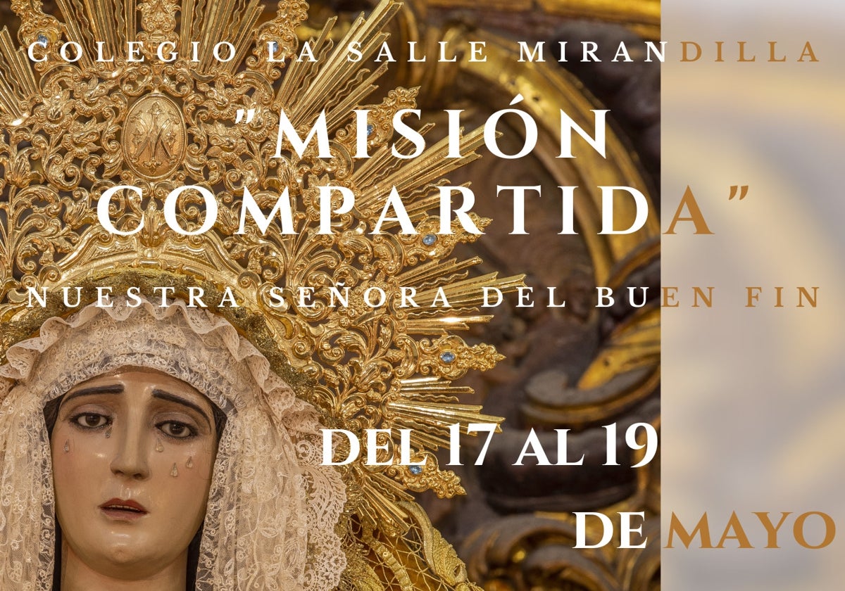 La Virgen del Buen Fin visitará el colegio de la Salle Mirandilla