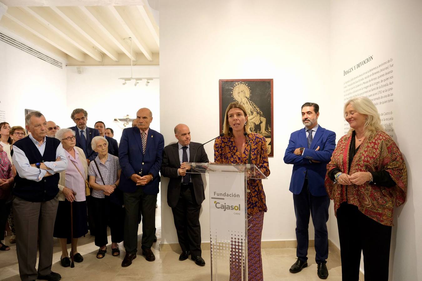 Fotos: Inaugurada la muestra de la hermandad del Caminito en la Fundación Cajasol