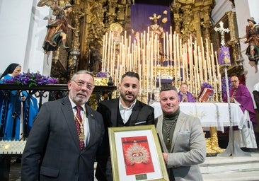 Andy, de Andy y Lucas, hace posible la restauración de la corona de la Virgen de los Dolores del Nazareno