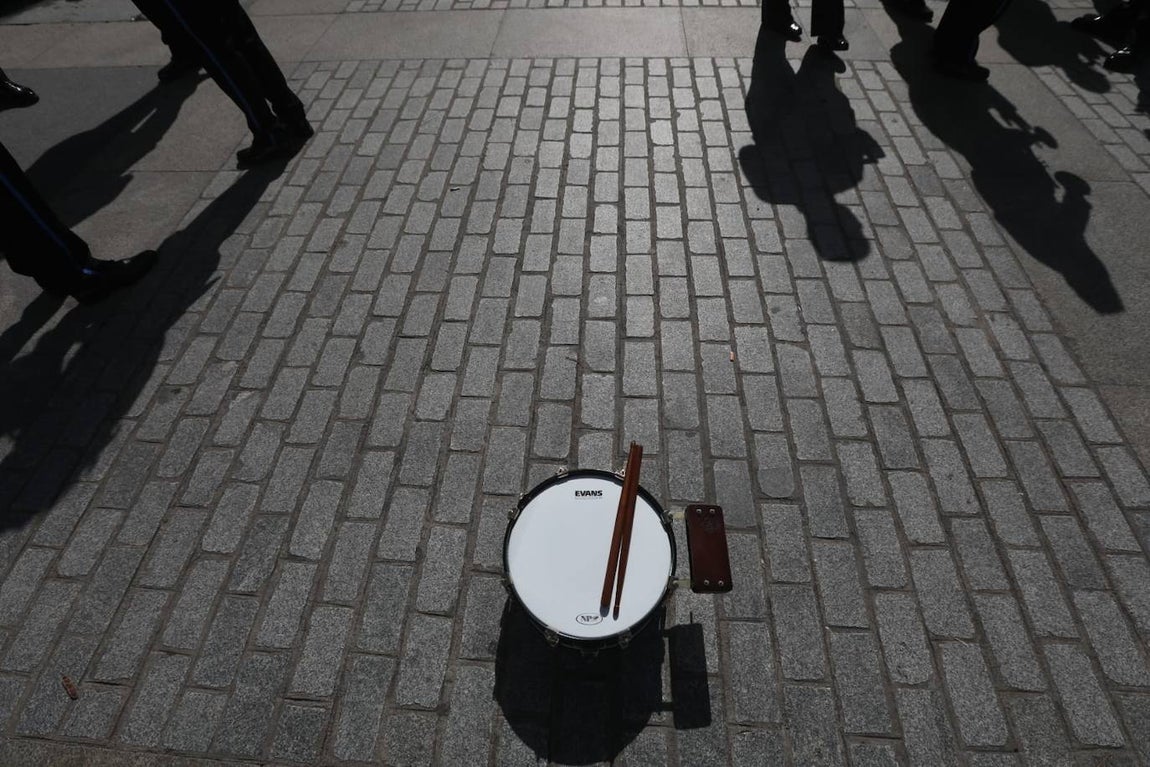 Fotos: pasacalles de bandas en el III Congreso Andaluz de Música de Semana Santa