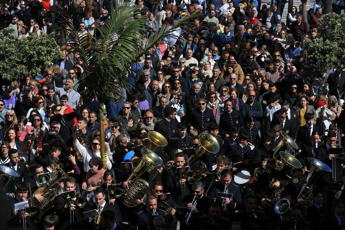 Fotos: pasacalles de bandas en el III Congreso Andaluz de Música de Semana Santa