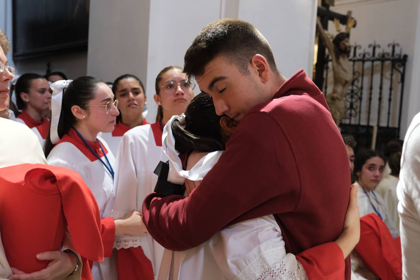 Fotos: Las Penas y el desconsuelo el Domingo de Ramos en Cádiz