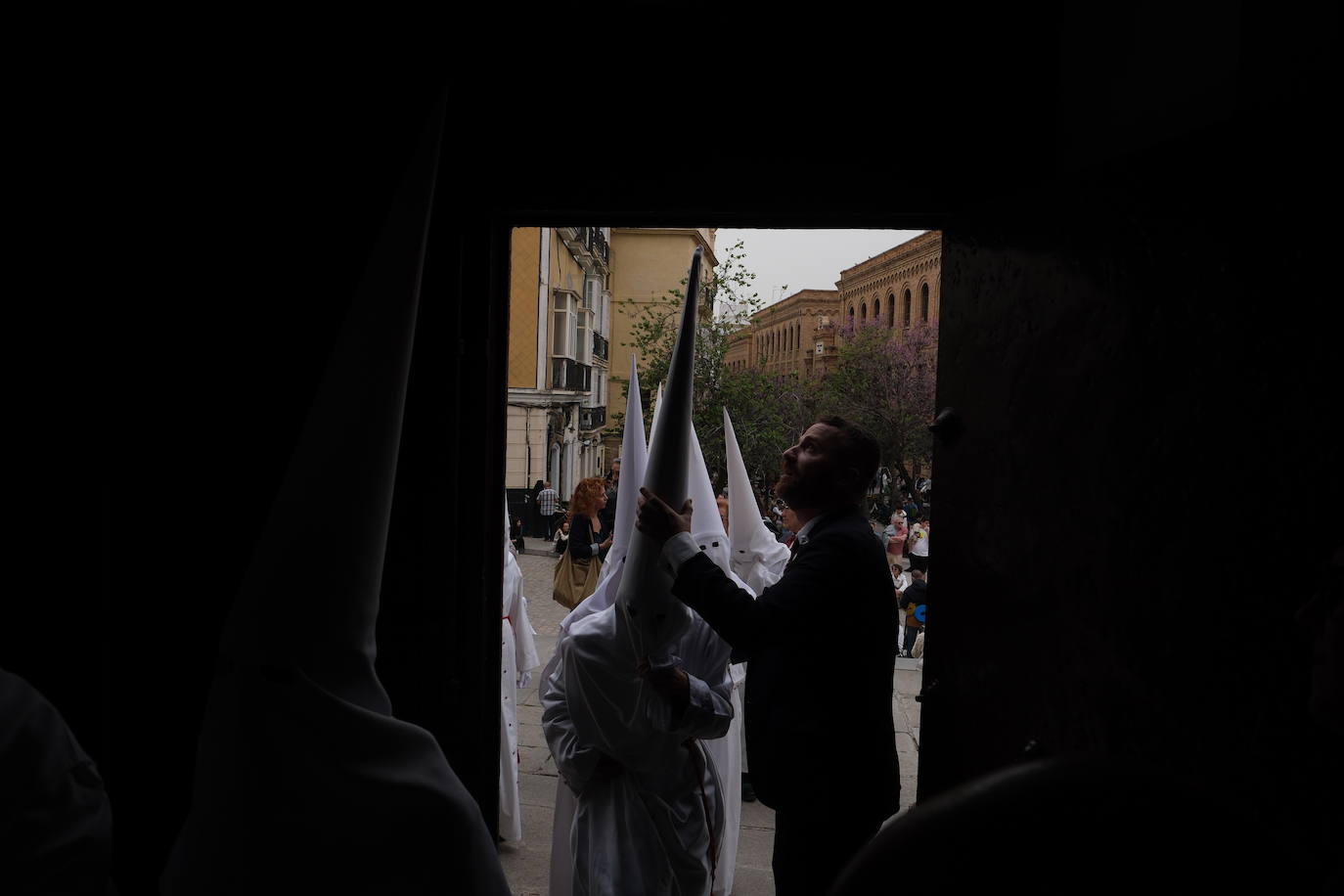 Fotos: Sagrada Cena el Domingo de Ramos en la Semana Santa de Cádiz 2024