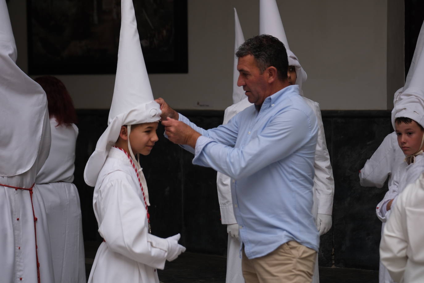 Fotos: Sagrada Cena el Domingo de Ramos en la Semana Santa de Cádiz 2024