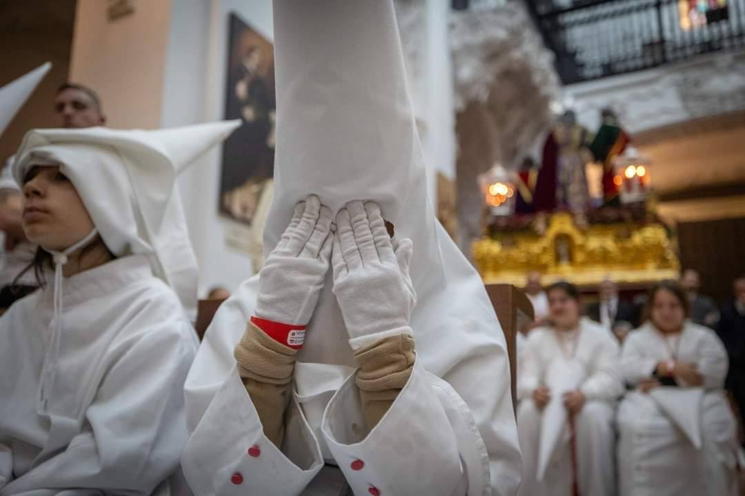 Fotos: Sagrada Cena el Domingo de Ramos en la Semana Santa de Cádiz 2024