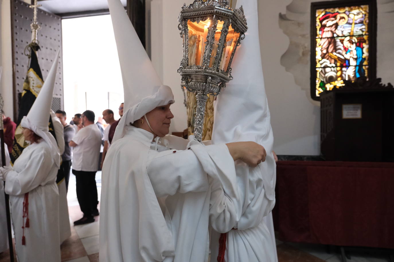 Fotos: Sagrada Cena el Domingo de Ramos en la Semana Santa de Cádiz 2024