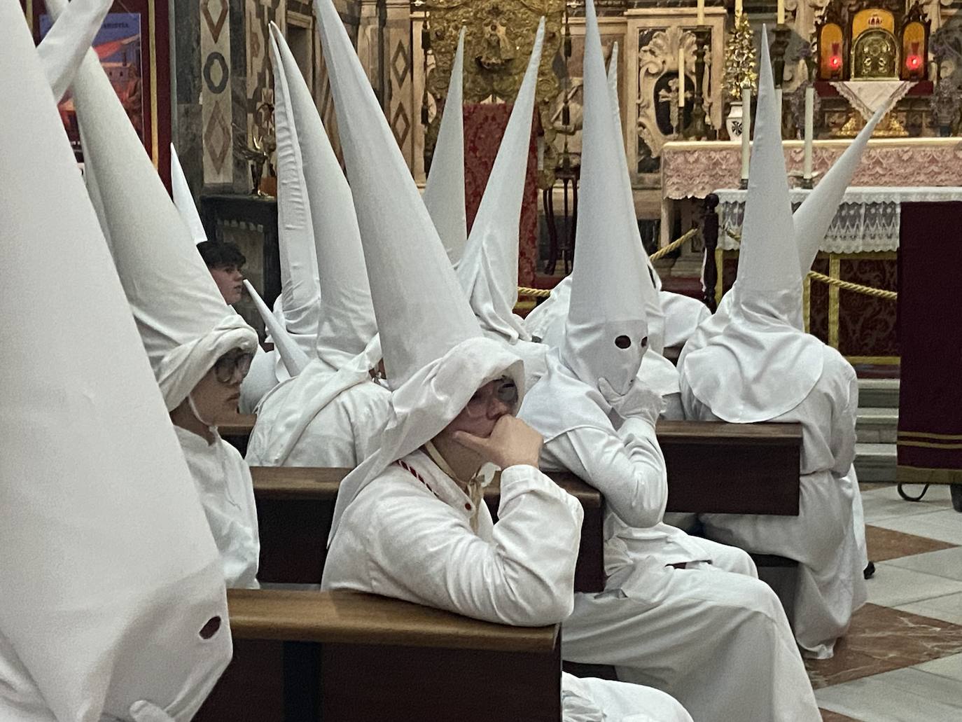 Fotos: Sagrada Cena el Domingo de Ramos en la Semana Santa de Cádiz 2024