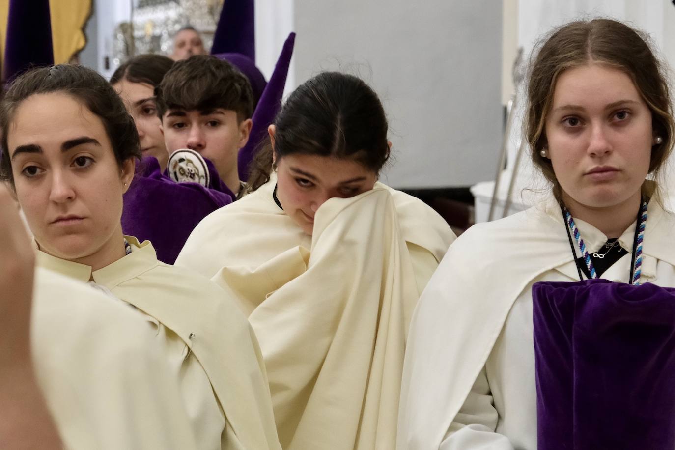 Fotos: El Prendimiento en el Lunes Santo de la Semana Santa de Cádiz 2024