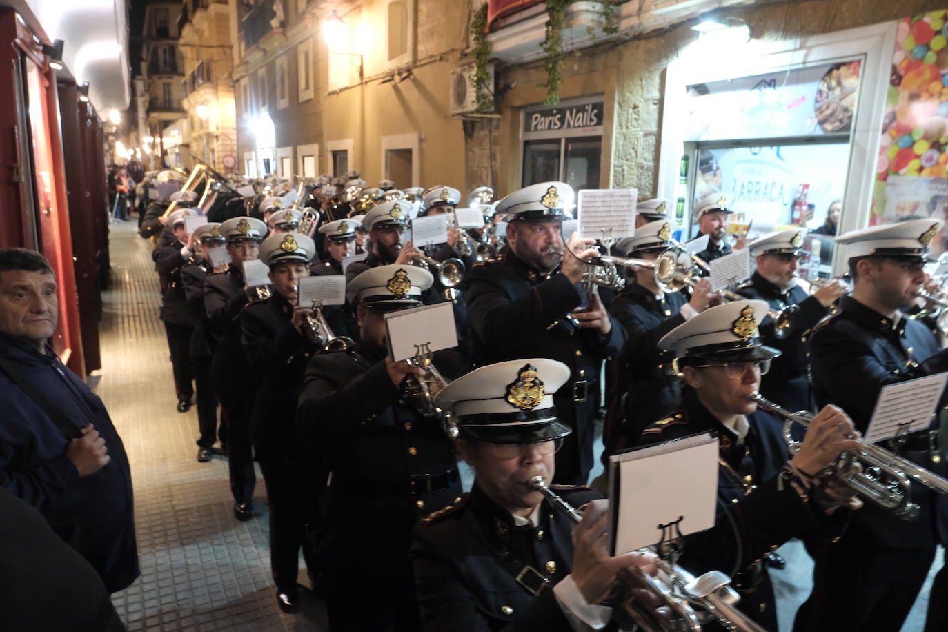 Fotos: Columna en la Semana Santa de Cádiz 2024
