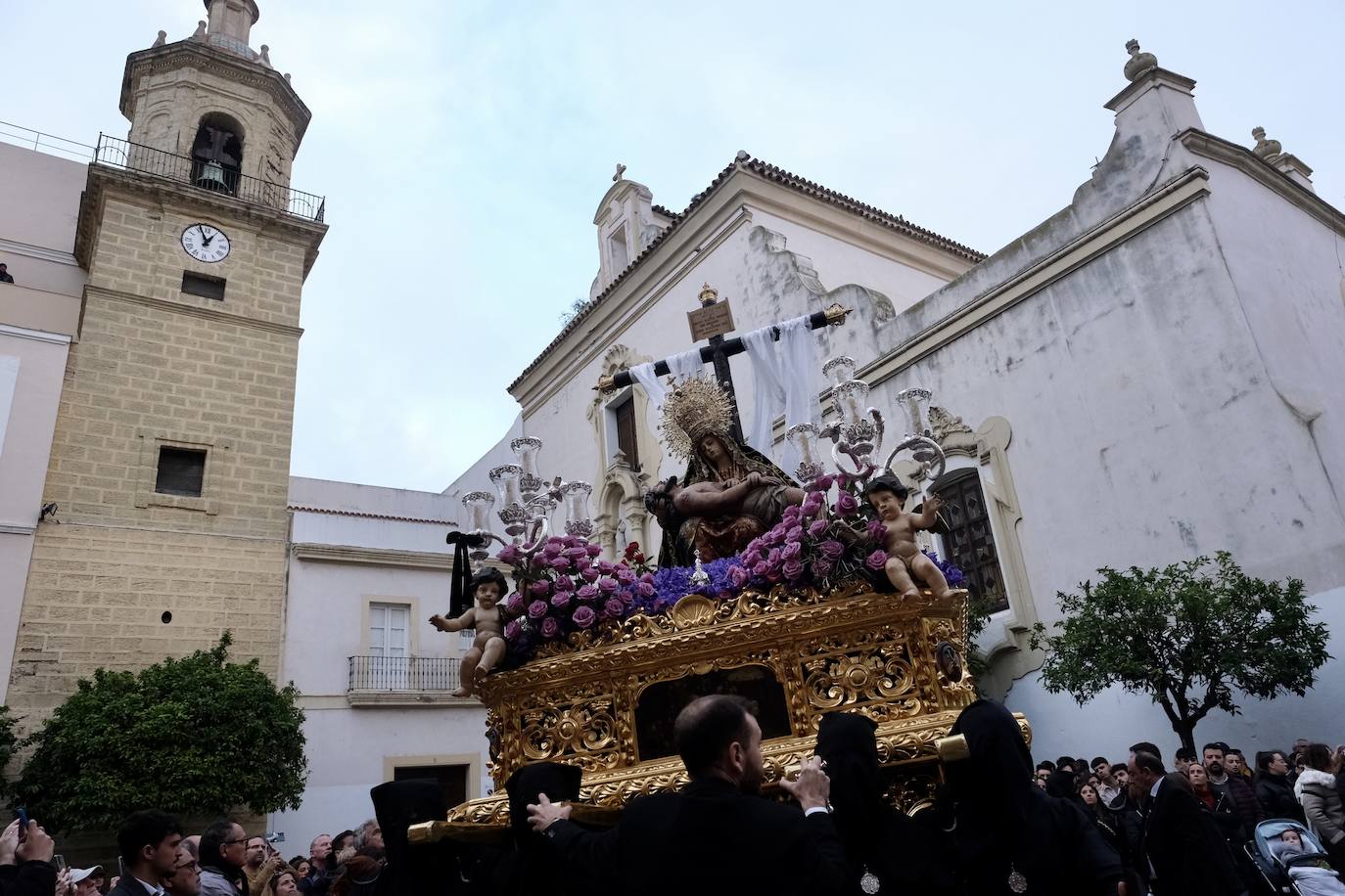 Fotos: Caminito en el Miércoles Santo de la Semana Santa de Cádiz 2024