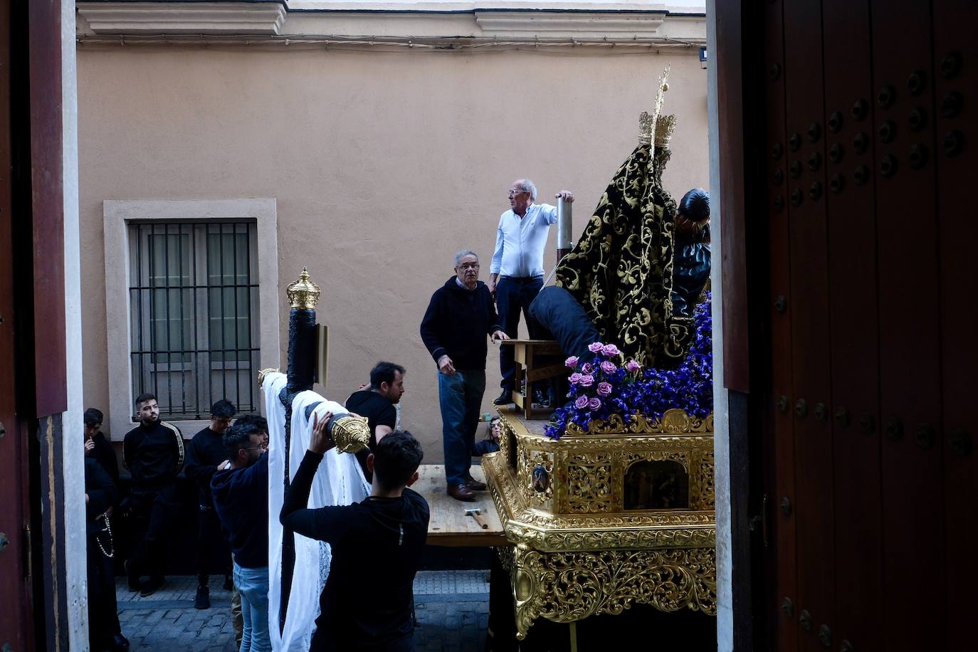 Fotos: Caminito en el Miércoles Santo de la Semana Santa de Cádiz 2024
