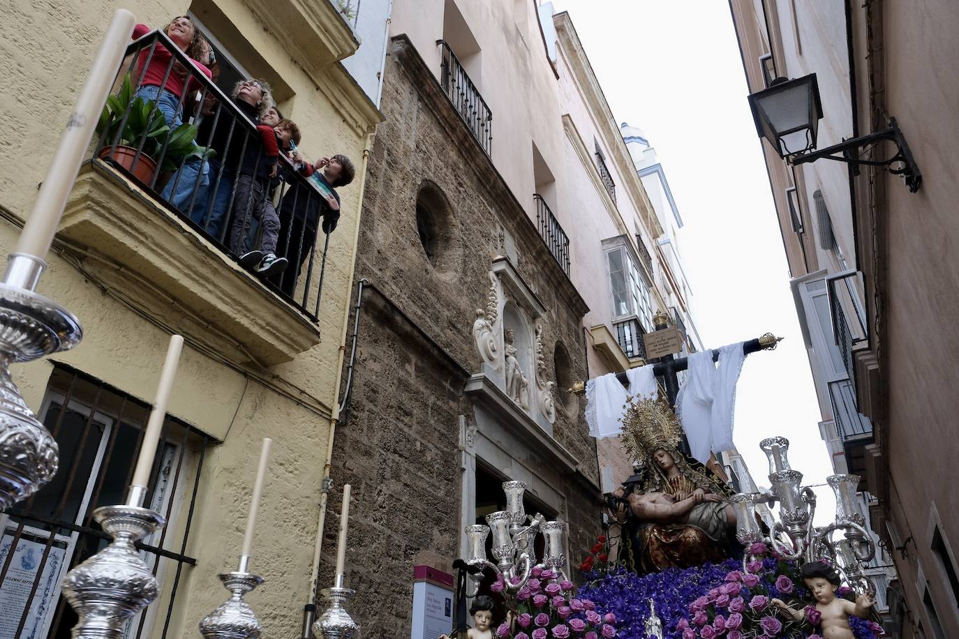 Fotos: Caminito en el Miércoles Santo de la Semana Santa de Cádiz 2024