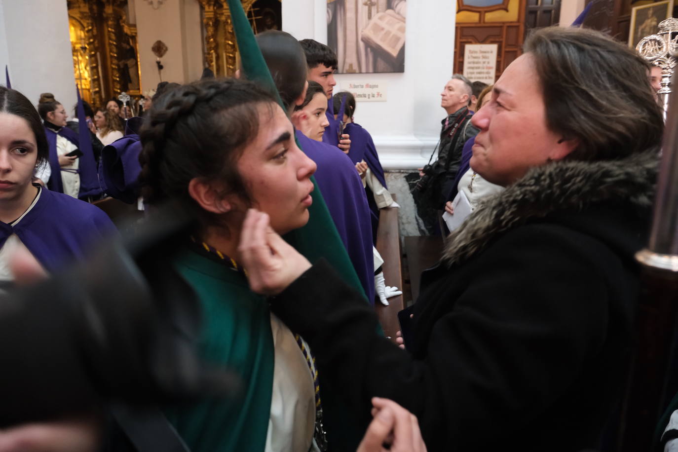 Fotos: Cigarreras decide suspender la estación de penitencia y se queda en Santo Domingo