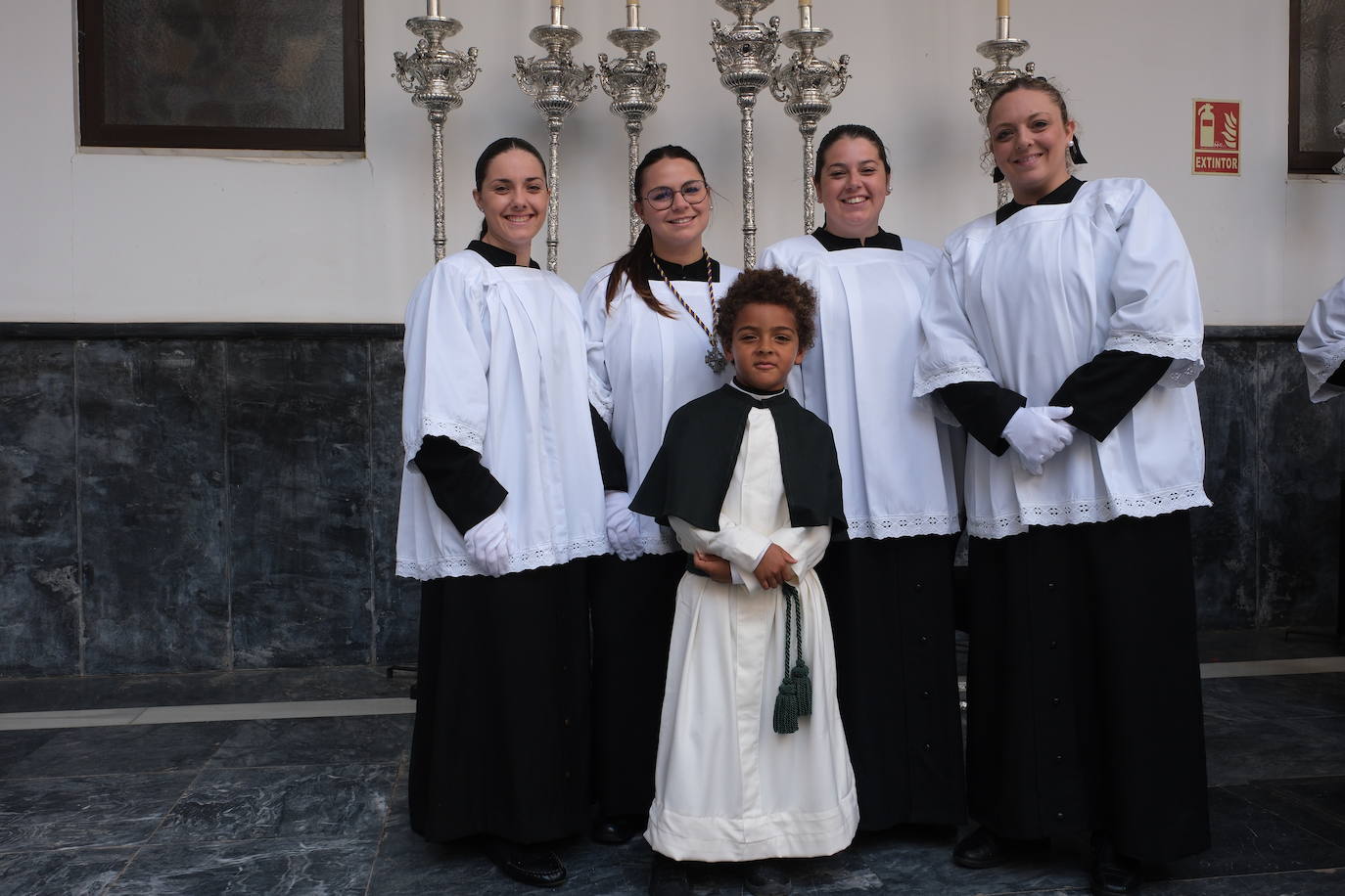 Fotos: Cigarreras decide suspender la estación de penitencia y se queda en Santo Domingo